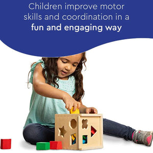 ShapeSort Play Cube – sorting toy