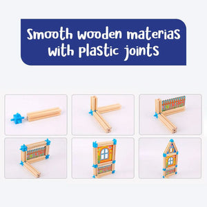 Wooden Building Blocks Castle (view 6)