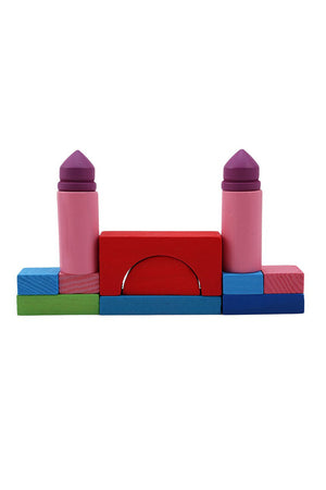 Wooden Building Blocks Set