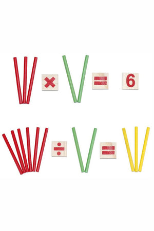 Math Wooden Counting Sticks