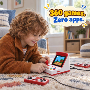 Mini Arcade Retro Game Console with Two Controllers