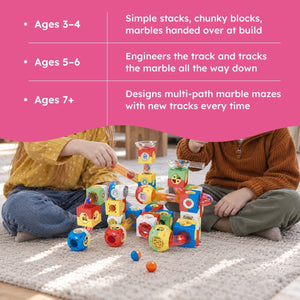 Marble Run Building Blocks Set