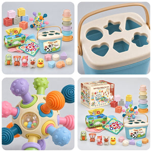 6-in-1 Soft Baby Learning Toy Set
