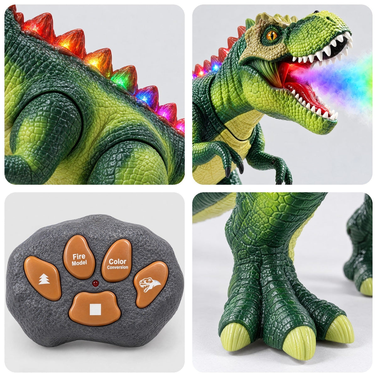 Remote Control Mist-Breathing T-Rex Dinosaur