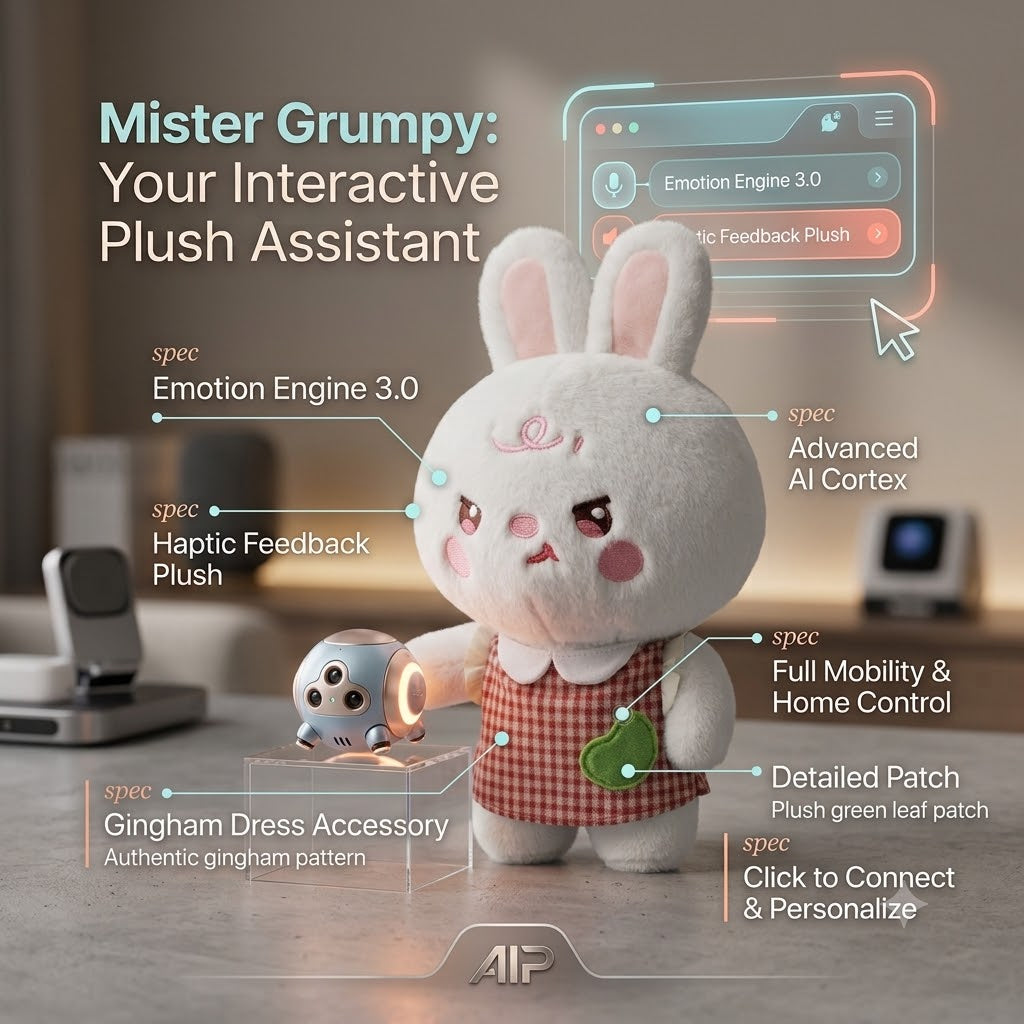 ChatGPT Powered - My Little Robo Bunny – for kids ages 3–9