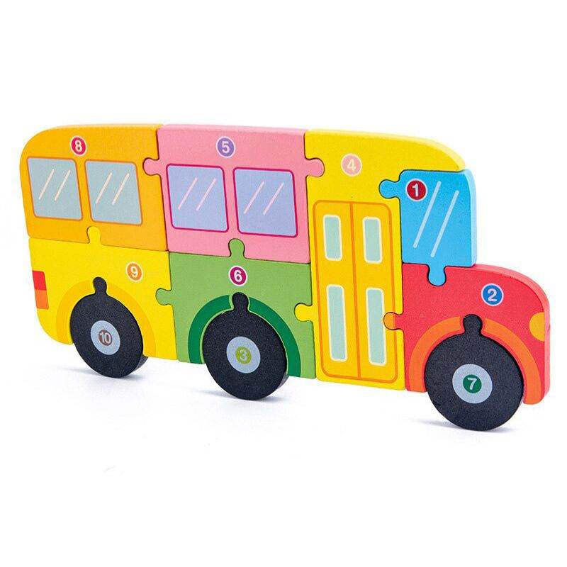Montessori 3D Animal Shaped Puzzle (Set of 3) (view 7)