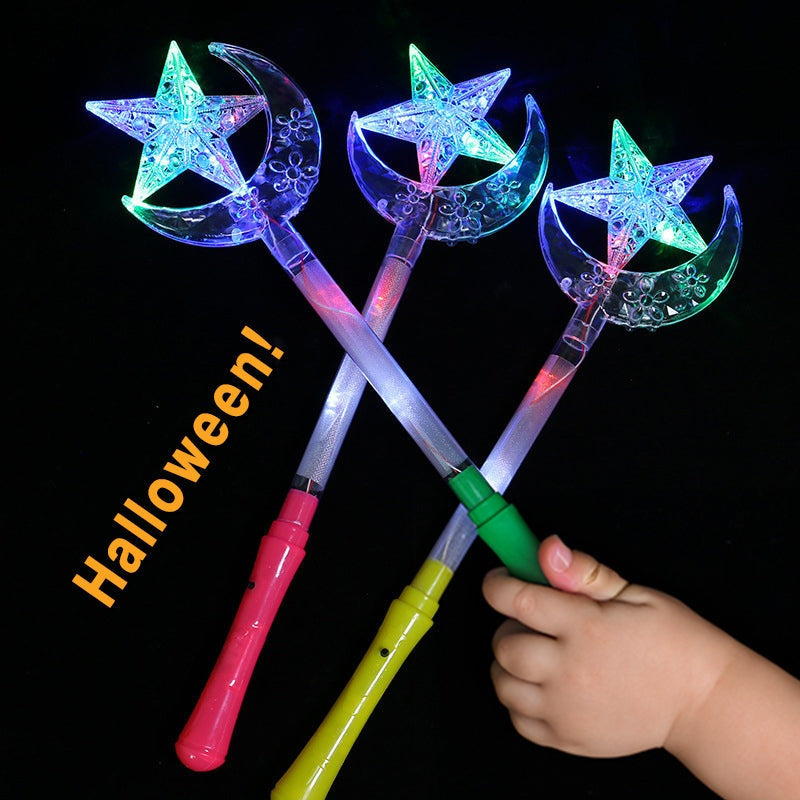 3-Piece Enchanted Halloween LED Fairy Wands