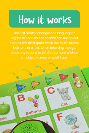 Fun Interactive Montessori Education Sound Book