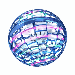 Galaxy Lights Flying Magic Orb with colorful LED lights and drone technology for kids' interactive play