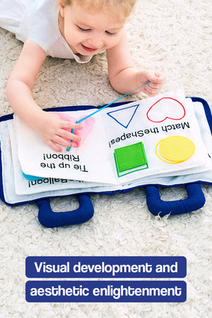 Quiet Books Interactive Learning Bundle (3-Piece Set)