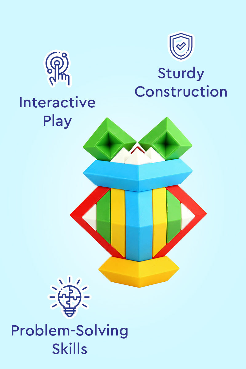 Pyramid Stack Building Blocks
