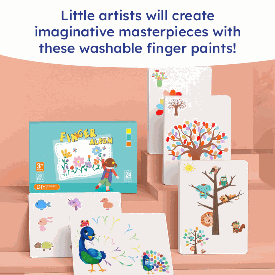 FingerFun Painting Kit – screen-free play