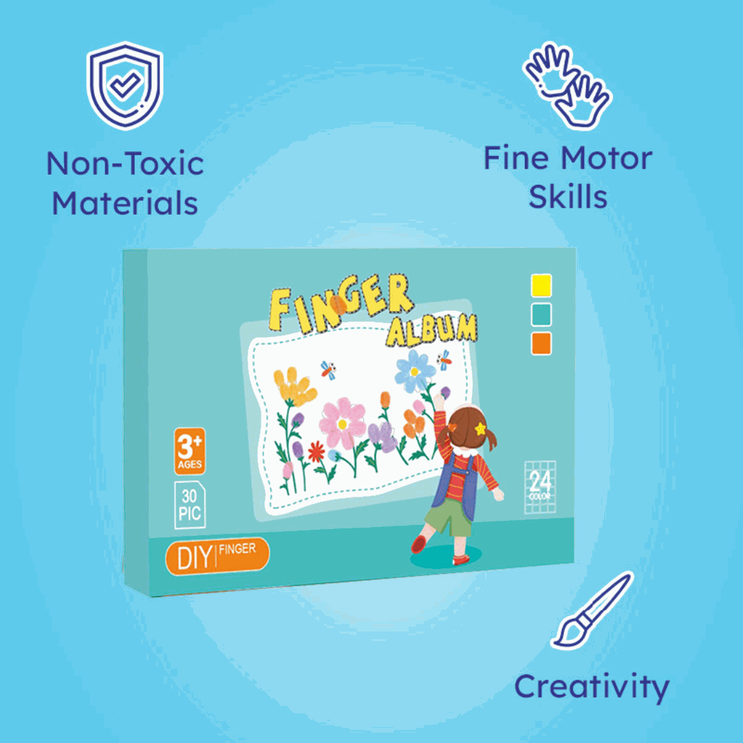 FingerFun Painting Kit – educational toy