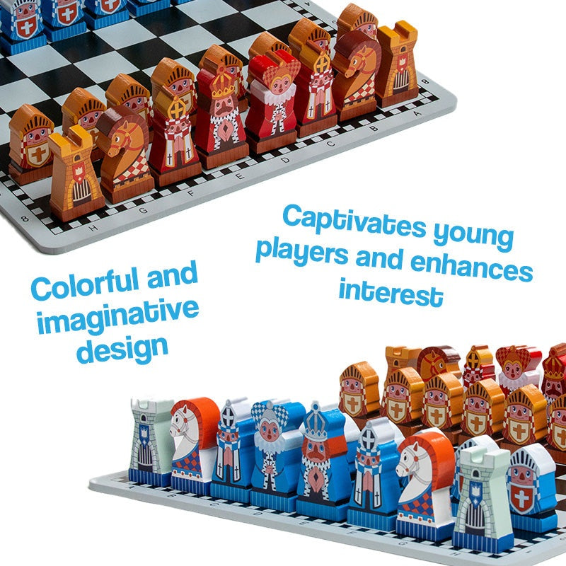 Checkmate Kingdom Educational Chess Set for Kids (view 9)