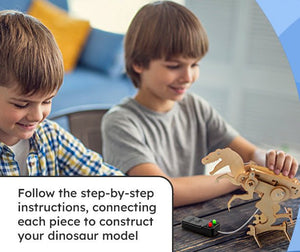 Wooden Dinosaur Assembly STEM Kit – educational toy