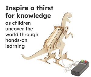 Wooden Dinosaur Assembly STEM Kit – gift idea for kids and grandchildren