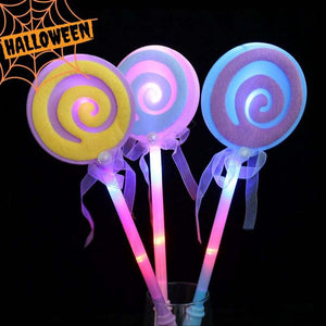 3-Piece Enchanted Halloween LED Fairy Wands – activity toy