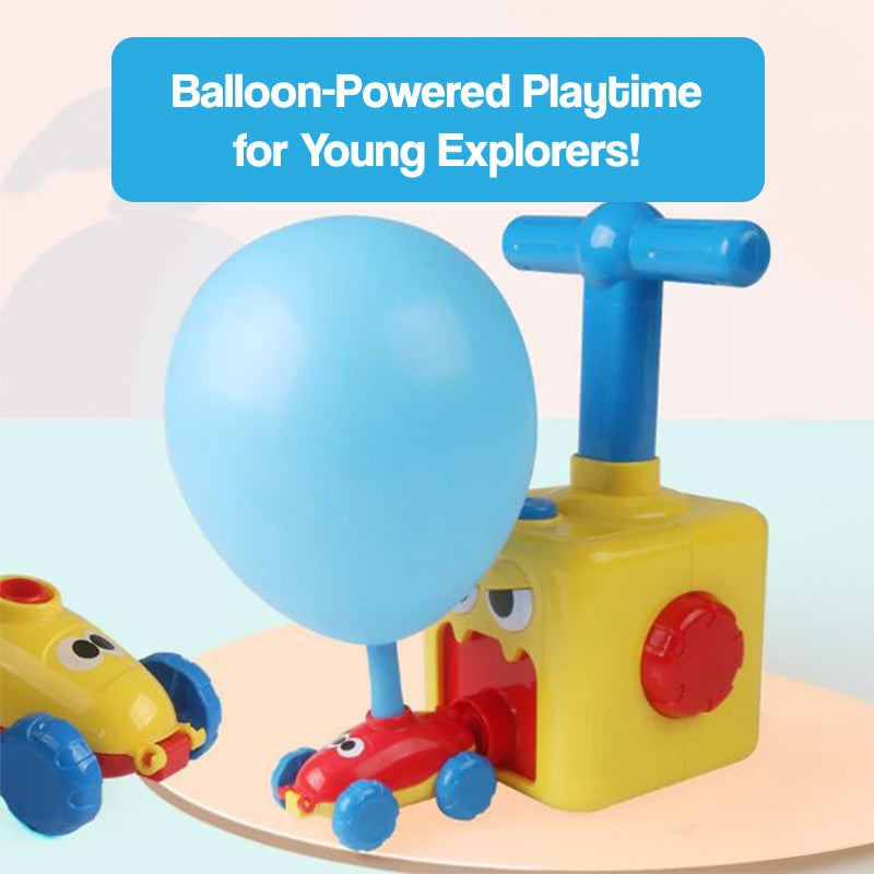 PumpFun: Balloon-Powered Car Set – for kids ages 3–9