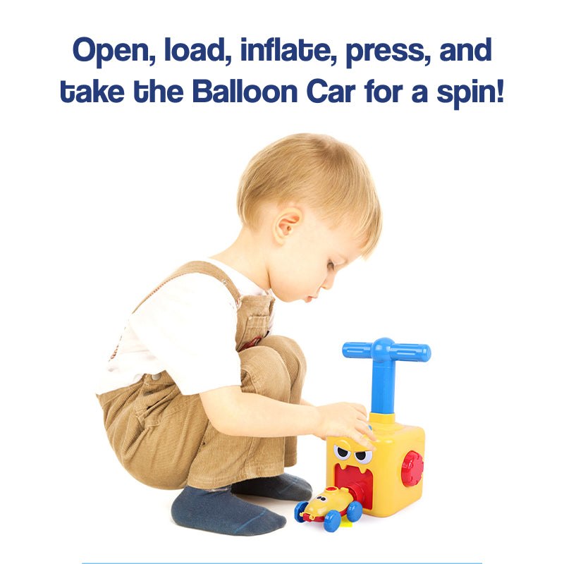 PumpFun: Balloon-Powered Car Set – science kit