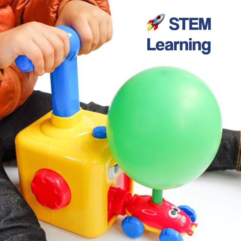 PumpFun: Balloon-Powered Car Set – gift idea for kids and grandchildren