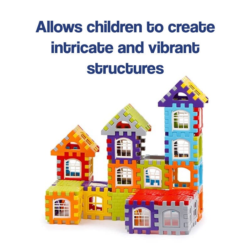 Vibrant 3D Puzzle Building Blocks – gift idea for kids and grandchildren