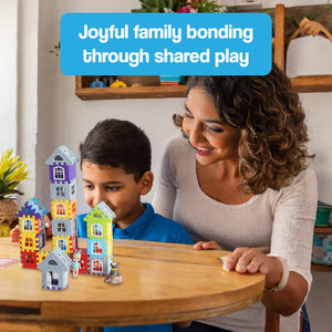 Vibrant 3D Puzzle Building Blocks (view 6)