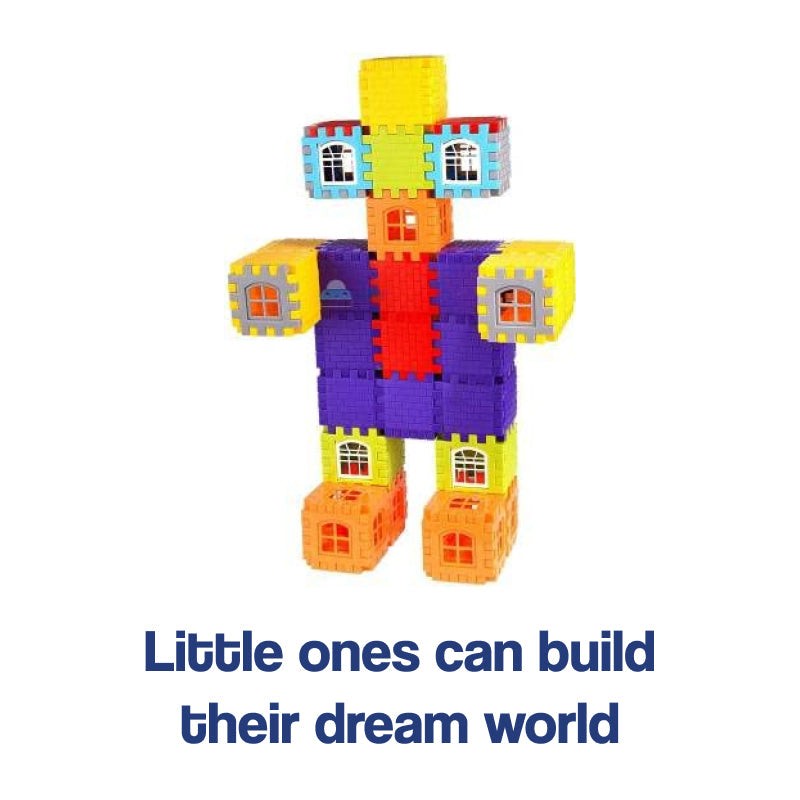 Vibrant 3D Puzzle Building Blocks (view 10)