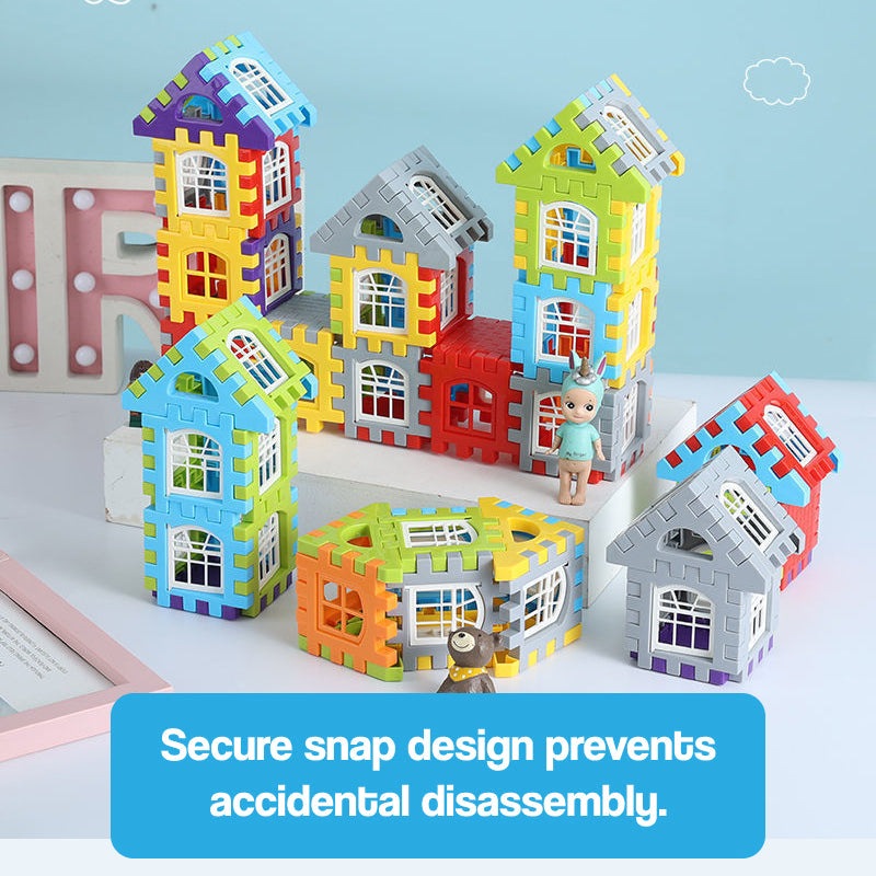Vibrant 3D Puzzle Building Blocks (view 11)