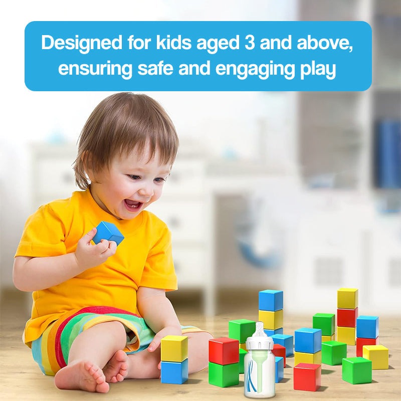 Colorful Magnetic STEM Building Blocks – STEM learning toy