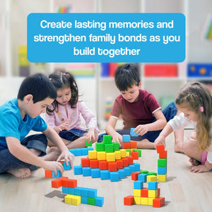 Colorful Magnetic STEM Building Blocks – educational toy