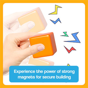 Colorful Magnetic STEM Building Blocks – gift idea for kids and grandchildren