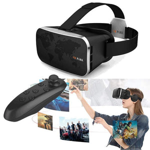 Interactive VR headset for kids with remote controller showcasing immersive virtual reality experience