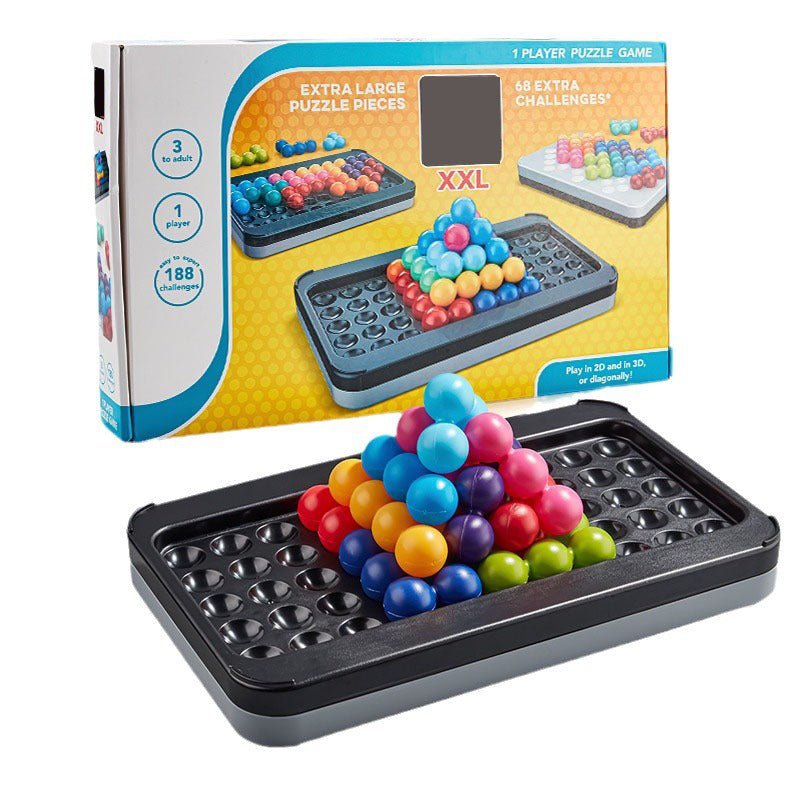 2D & 3D Brain-Teaser Puzzle – for kids ages 3+