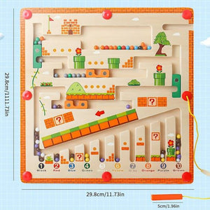 Montessori Magnetic Color and Number Maze (view 8)