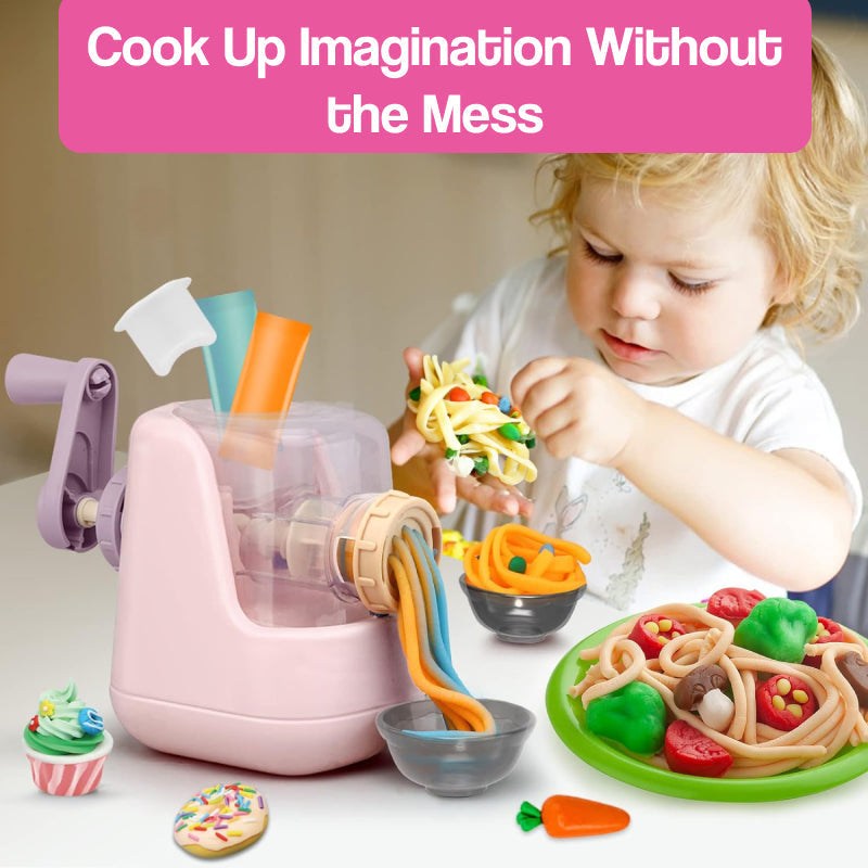 Creative Clay Pasta Machine Set – for kids ages 4+