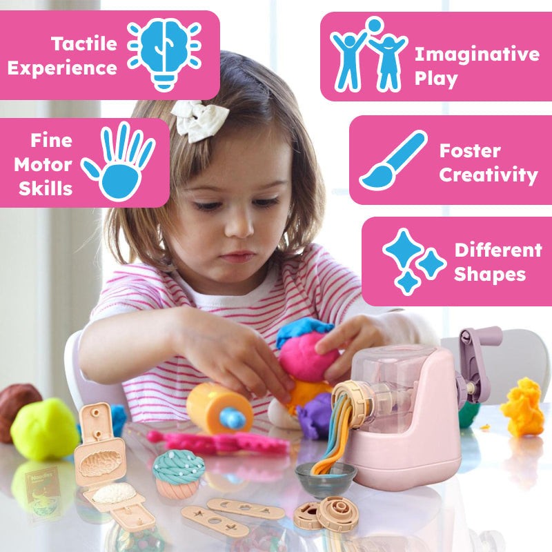 Creative Clay Pasta Machine Set – art & craft set