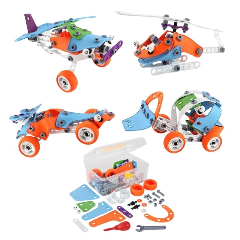 STEM Engineering Construction Building Set – for kids ages 5+