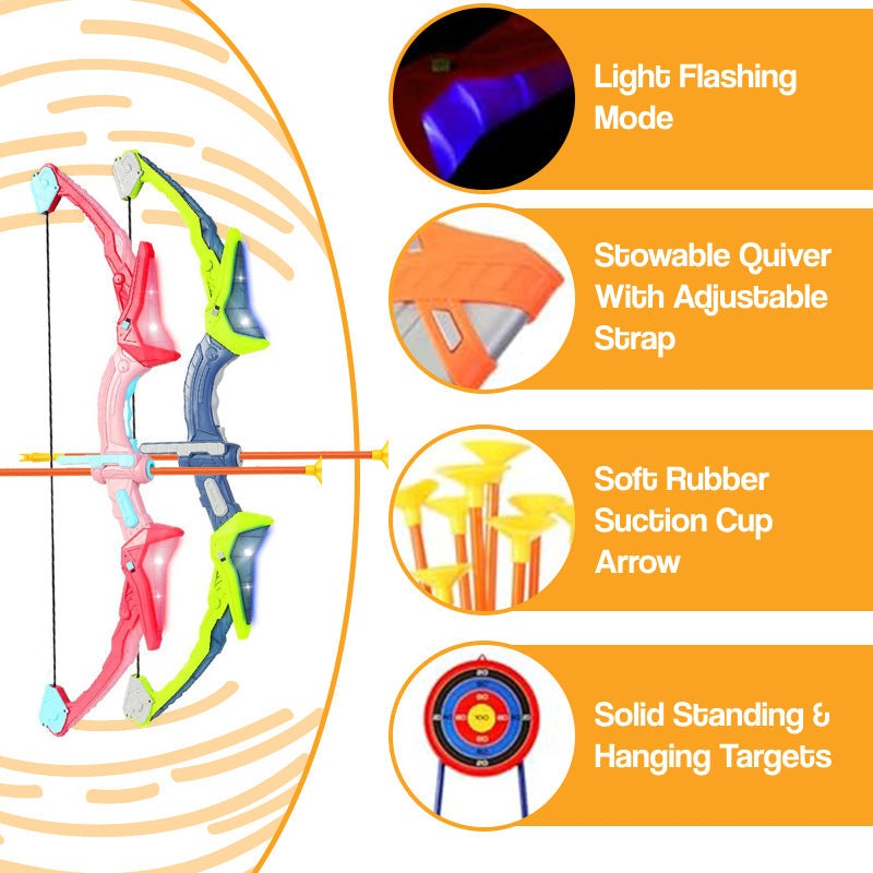 LED Bow and Arrow – educational toy