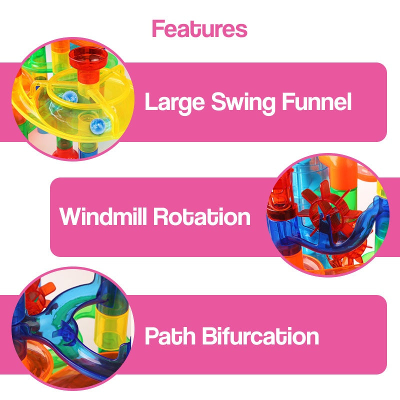 Marble Run Toy – DIY craft activity