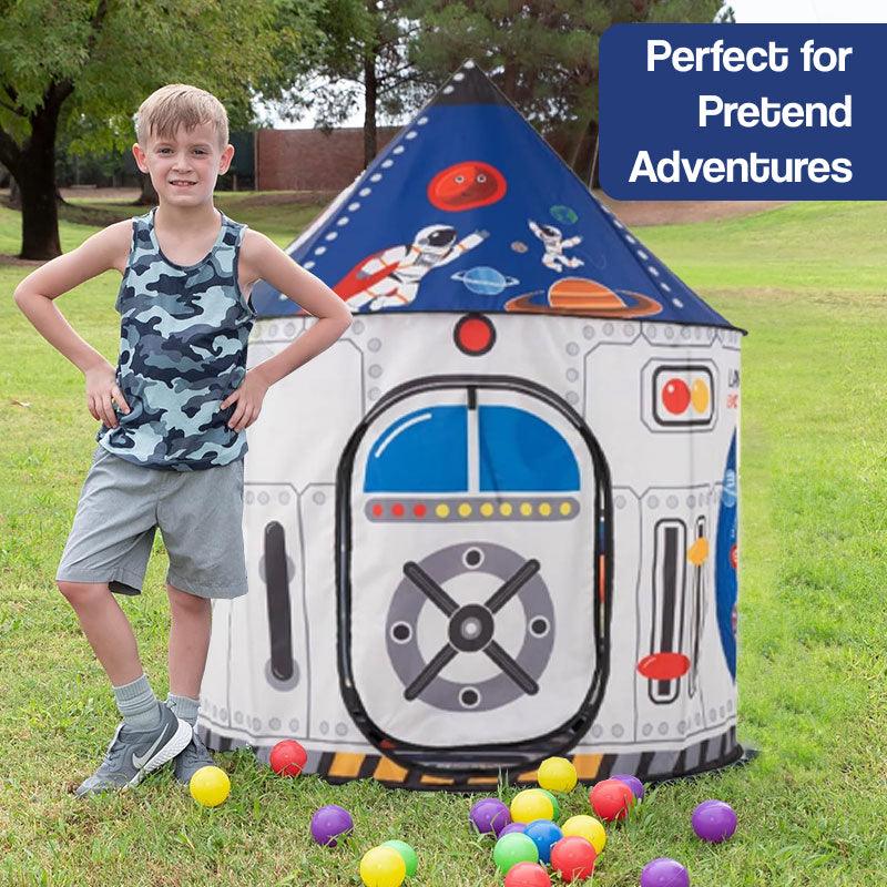 Space Voyager Rocket Ship Tent – educational toy