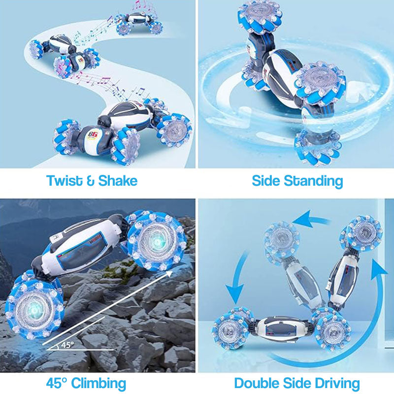 Gesture Controlled Rough & Rugged RC Car