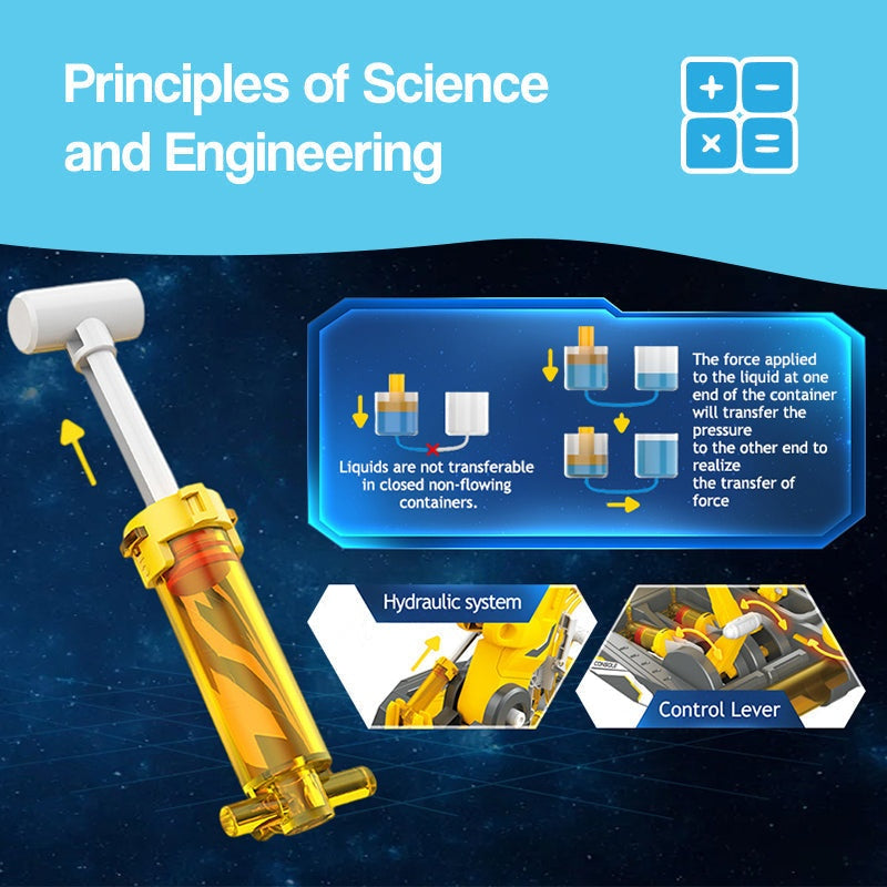 Hydraulic Robot Arm – gift idea for kids and grandchildren