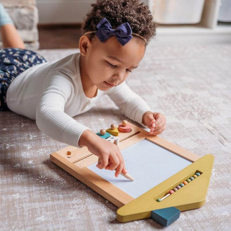 Eco-Wooden Magnetic Drawing Board – for kids ages 1+