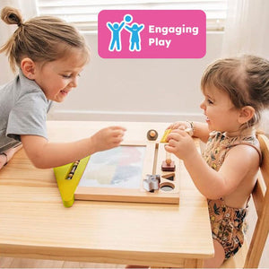 Eco-Wooden Magnetic Drawing Board (view 7)
