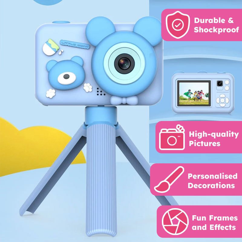 Cutesy Character Camera With Tripod (view 7)