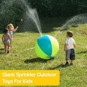 Fun Giant Outdoor Water Sprinkler Ball – gift idea for kids and grandchildren