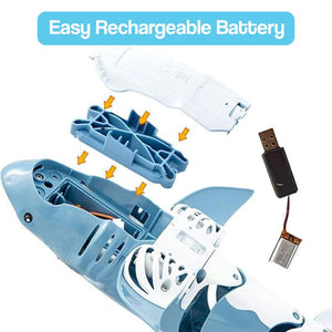 Remote-Control Shark Splash Set – gift idea for kids and grandchildren