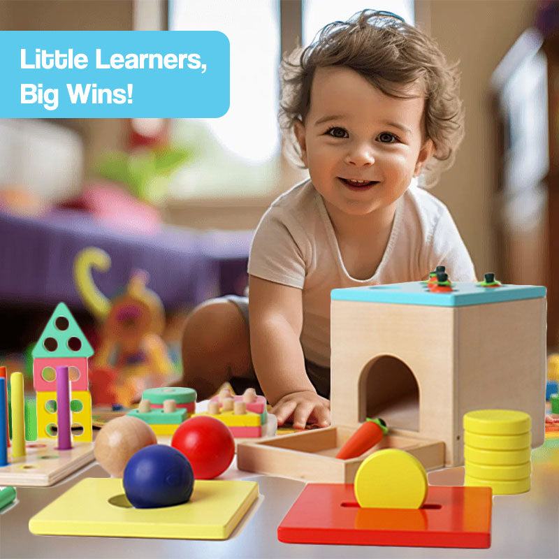 5-in-1 Wooden Montessori Box (view 6)