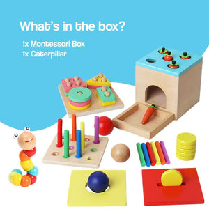 5-in-1 Wooden Montessori Box (view 8)