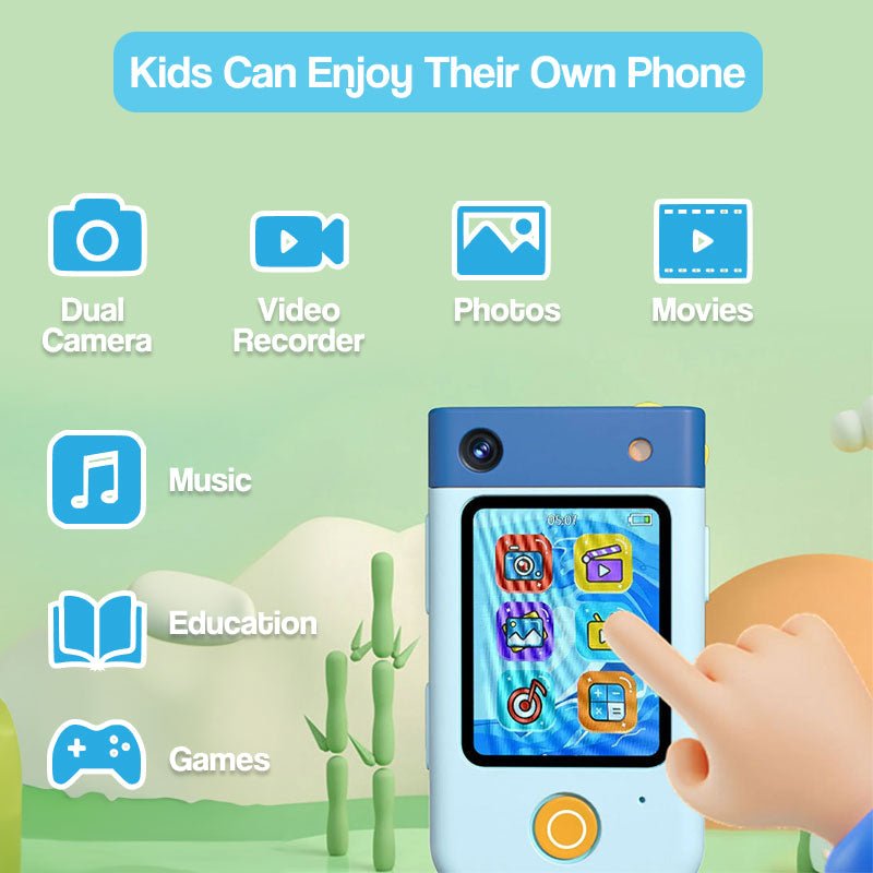 Interactive Kids Smartphone with Camera and Case – educational toy